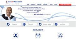 Desktop Screenshot of careerplacementsindia.com